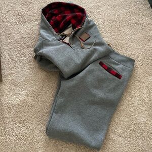 ICELANTIC HOODIE SWEATSHIRT AND SWEAT PANTS COMBO